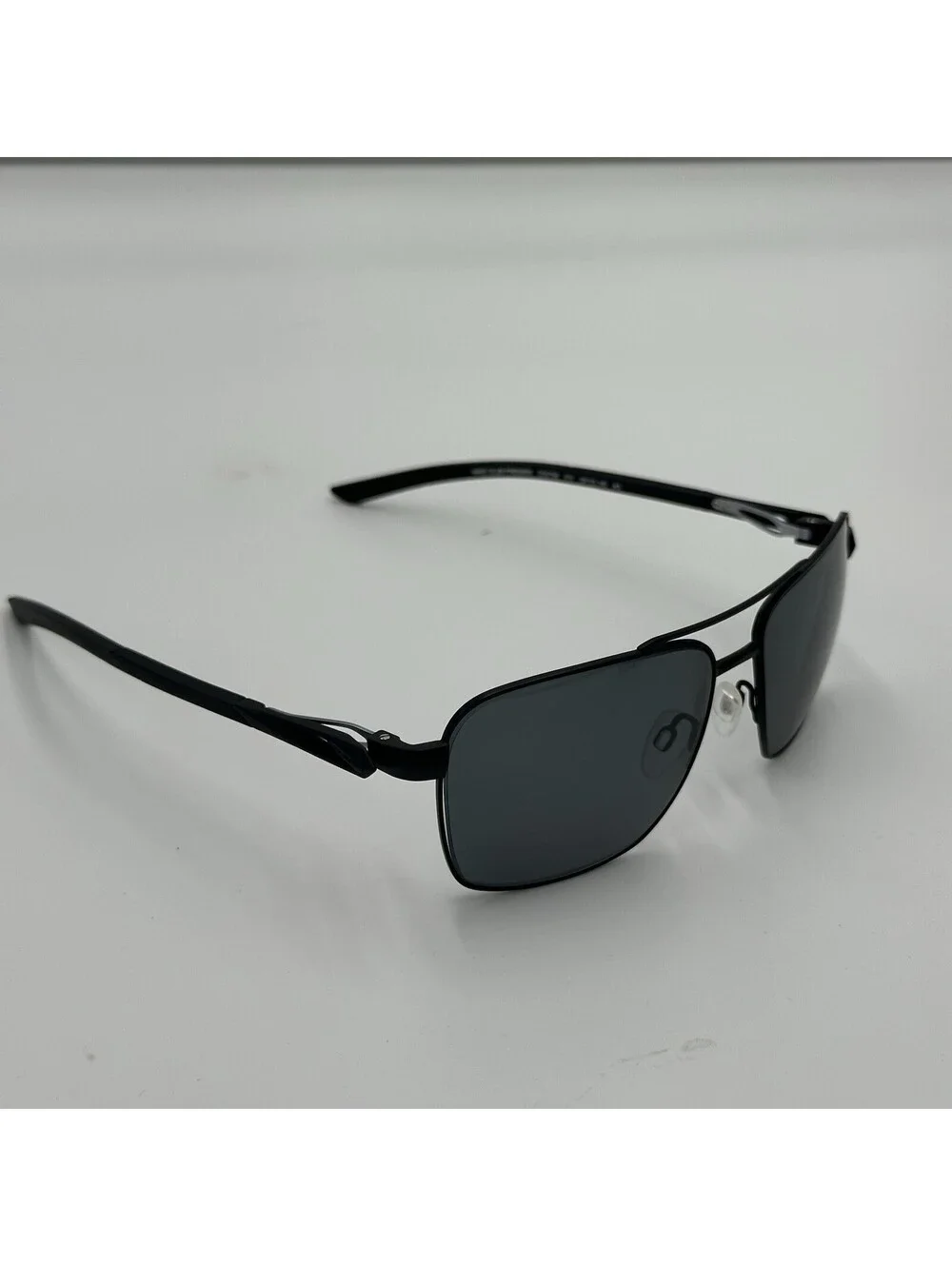 Nike Club Premier DQ0798G 010 Aviator Sunglasses Black Metal Frames Only 58.15